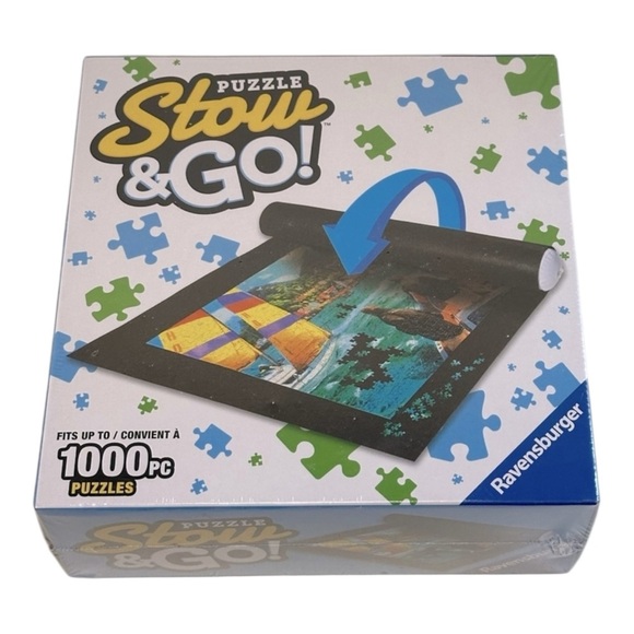 Ravensburger Other - Ravensburger Stow & Go Puzzle Mat - Black